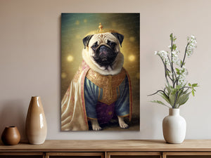 Magical Monarch Fawn Pug Wall Art Poster-Art-Dog Art, Dog Dad Gifts, Dog Mom Gifts, Home Decor, Poster, Pug-8
