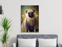 Load image into Gallery viewer, Magical Monarch Fawn Pug Wall Art Poster-Art-Dog Art, Dog Dad Gifts, Dog Mom Gifts, Home Decor, Poster, Pug-7