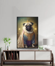 Load image into Gallery viewer, Magical Monarch Fawn Pug Wall Art Poster-Art-Dog Art, Dog Dad Gifts, Dog Mom Gifts, Home Decor, Poster, Pug-6