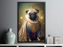 Load image into Gallery viewer, Magical Monarch Fawn Pug Wall Art Poster-Art-Dog Art, Dog Dad Gifts, Dog Mom Gifts, Home Decor, Poster, Pug-3
