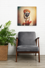 Load image into Gallery viewer, Regal Royalty Fawn Pug Wall Art Poster-Art-Dog Art, Home Decor, Poster, Pug-8