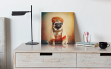 Load image into Gallery viewer, Regal Royalty Fawn Pug Wall Art Poster-Art-Dog Art, Home Decor, Poster, Pug-6