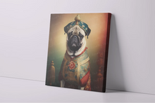 Load image into Gallery viewer, Royal Ruminations Fawn Pug Wall Art Poster-Art-Dog Art, Home Decor, Poster, Pug-3