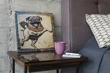 Load image into Gallery viewer, Roman Mosaic Merriment Pug Wall Art Poster-Art-Dog Art, Dog Dad Gifts, Dog Mom Gifts, Home Decor, Poster, Pug-8