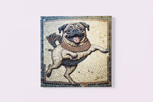 Load image into Gallery viewer, Roman Mosaic Merriment Pug Wall Art Poster-Art-Dog Art, Dog Dad Gifts, Dog Mom Gifts, Home Decor, Poster, Pug-3