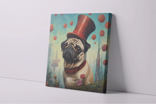 Load image into Gallery viewer, Pug The Magician Framed Wall Art Poster-Art-Dog Art, Home Decor, Poster, Pug-4