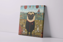 Load image into Gallery viewer, Pug&#39;s Grand Masquerade Framed Wall Art Poster-Art-Dog Art, Home Decor, Poster, Pug-4