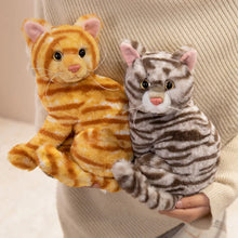 Load image into Gallery viewer, Realistic Brown Tabby Cat plush - Precious Lifelike Kitty-31