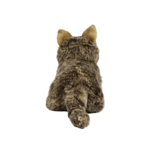 Load image into Gallery viewer, Realistic Brown Tabby and White Cat Stuffed Animal - Cheeky Tongue-Out Cutie-Stuffed Animals-Cats,Stuffed Animal,Tabby Cat-5