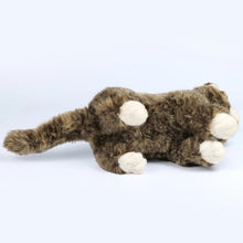 Load image into Gallery viewer, Realistic Brown Tabby and White Cat Stuffed Animal - Cheeky Tongue-Out Cutie-Stuffed Animals-Cats,Stuffed Animal,Tabby Cat-7