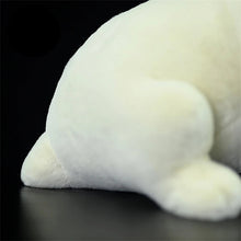 Load image into Gallery viewer, Realistic Lifelike White French Bulldog Stuffed Animal Plush Toy