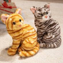Load image into Gallery viewer, Realistic American Shorthair Cat Plush - Orange Tabby Coat - Precious Lifelike Kitty-30