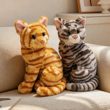 Load image into Gallery viewer, Realistic American Shorthair Cat Plush - Orange Tabby Coat - Precious Lifelike Kitty-3
