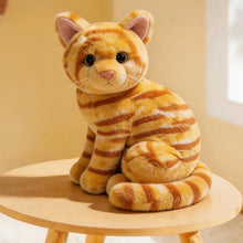 Load image into Gallery viewer, Realistic American Shorthair Cat Plush - Orange Tabby Coat - Precious Lifelike Kitty-about 20-26cm-orange stripe cat sy-1