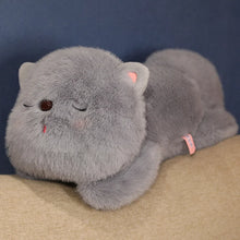 Load image into Gallery viewer, Sleeping Blue Persian Cat Stuffed Animal Plush Toy-GRAY-45cm-1