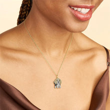 Load image into Gallery viewer, Cutest Sparkling Beagle Mom Pendant Necklace-Dog Themed Jewellery-Accessories,Beagle,Dog Mom Gifts,Jewellery,Necklace-8