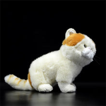 Load image into Gallery viewer, Realistic Red and White Van Exotic Shorthair Cat Plush Toy-Stuffed Animals-Cat Memorial Gifts,Cats,Orange and White Cat,Stuffed Animal-6