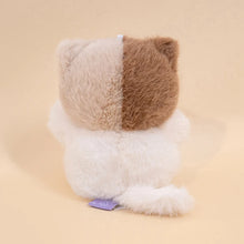 Load image into Gallery viewer, Small Brown and White Cat Plush Toy - Precious Chubby Cheeks Sitting Kitty-Stuffed Animals-Cat Memorial Gifts,Cats,Stuffed Animal-6