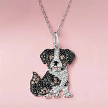 Load image into Gallery viewer, Cutest Sparkling Australian Shepherd Mom Pendant Necklace-Dog Themed Jewellery-Accessories,Australian Shepherd,Dog Mom Gifts,Jewellery,Necklace-5