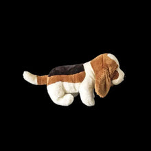 Load image into Gallery viewer, Basset Hound Stuffed Animal Plush Toy - Realistic Lifelike Tricolor Basset Hound-Dog Memorial Gifts,Stuffed Animal-3
