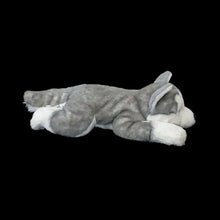 Load image into Gallery viewer, Gray and White Husky Plush Toy - Super Soft Belly Flop Husky Stuffed Animals-Dog Memorial Gifts,Stuffed Animal-48cm-6