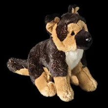 Load image into Gallery viewer, German Shepherd Stuffed Animal Plush Toys - Realistic Lifelike Standing and Sitting German Shepherds-Dog Memorial Gifts,Stuffed Animal-26cm-10