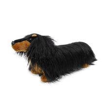 Load image into Gallery viewer, Adorable Realistic Red Dachshund Plush Toy – Wiener Dog Lover Gift