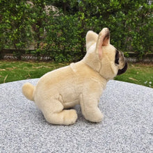 Load image into Gallery viewer, Fawn French Bulldog Stuffed Animal Plush Toy - Realistic Lifelike Sitting Fawn Frenchie Adult-Dog Memorial Gifts,Stuffed Animal-2