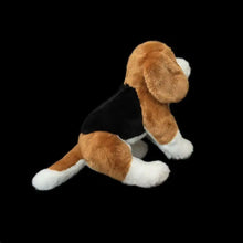 Load image into Gallery viewer, Beagle Stuffed Animal - Lifelike Realistic Soft Furry Beagle Plush Toy-Dog Memorial Gifts,Stuffed Animal-4