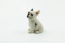 Load image into Gallery viewer, French Bulldog Figurines - Realistic Sitting Frenchies - 6 Coat Colors