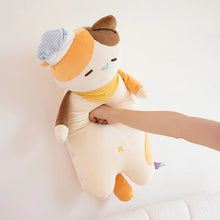 Load image into Gallery viewer, Large Siamese Cat Plush Toy and Bed Pillow - Huggable Sleepy Time Cat-Home Decor-Home Decor,Pillows,Siamese Cat,Stuffed Animal-9