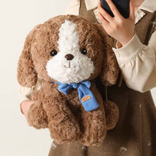 Load image into Gallery viewer, Blenheim Cavalier King Charles Spaniel Plush Toy - Scarf &amp; Snuggle-Stuffed Animals-Cavalier King Charles Spaniel,Dog Memorial Gifts,Stuffed Animal-3