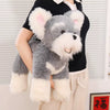 Adorable Standing Schnauzer Stuffed Animal Plush Toys - 4 Coat Colors