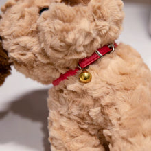 Load image into Gallery viewer, Fuzzy Red Collar Sitting Shiba Inu Stuffed Animal Plush Toys-Stuffed Animals-Dog Memorial Gifts,Shiba Inu,Stuffed Animal-11