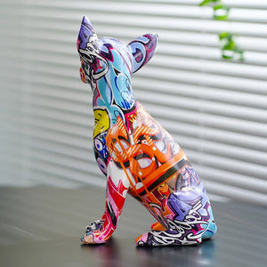 Stunning Chihuahua Design Multicolor Resin Statue-Home Decor-Chihuahua,Dog Dad Gifts,Dog Memorial Gifts,Dog Mom Gifts,Home Decor,Statue-4