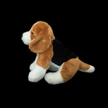 Load image into Gallery viewer, Beagle Stuffed Animal - Lifelike Realistic Soft Furry Beagle Plush Toy-Dog Memorial Gifts,Stuffed Animal-6