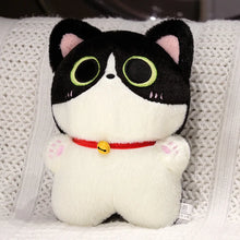 Load image into Gallery viewer, Big Eyes Small Size Heterochromia White Cat Plush Toy-Stuffed Animals-Cat Memorial Gifts,Stuffed Animal,White Cat-3