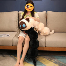 Load image into Gallery viewer, Long Black Cat Plush Body Pillow - Long Caterpillar Cutie - Medium to Giant Size-Home Decor-Black Cat,Cats,Home Decor,Pillows,Stuffed Animal-21