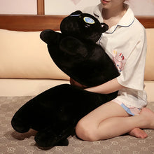 Load image into Gallery viewer, Giant Black Cat Body Pillow and Plush Toy - Big Blue Eyes Black Cat-2