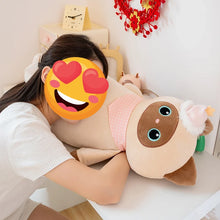 Load image into Gallery viewer, Large Siamese Cat Plush Toy and Bed Pillow - Huggable Sleepy Time Cat-Home Decor-Home Decor,Pillows,Siamese Cat,Stuffed Animal-2