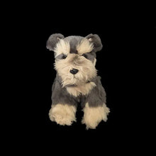 Load image into Gallery viewer, Realistic Liver and Tan Schnauzer Stuffed Animal Plush Toy-Dog Memorial Gifts,Stuffed Animal-2