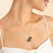 Load image into Gallery viewer, Cutest Sparkling Rottweiler Mom Pendant Necklace-Dog Themed Jewellery-Accessories,Dog Mom Gifts,Jewellery,Necklace,Rottweiler-8