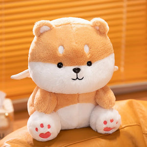 Angel Wing Kawaii Shiba Inu Stuffed Animal Plush Toys-Stuffed Animals-Shiba Inu, Stuffed Animal-Small-Shiba Inu-8