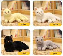 Load image into Gallery viewer, Realistic Loaf Stretch Yellow Cat Stuffed Animal Plush Toy-Stuffed Animals-Cats,Stuffed Animal-11