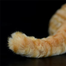 Load image into Gallery viewer, Realistic Orange Tabby Cat Stuffed Animal Plush Toy - Soft Fur Lifelike Detailing-Stuffed Animals-Cat Memorial Gifts,Cats,Orange Cat,Stuffed Animal,Tabby Cat-5