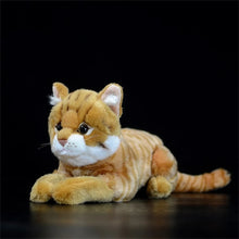 Load image into Gallery viewer, Realistic Orange Tabby Cat Stuffed Animal Plush Toy - Soft Fur Lifelike Detailing-Stuffed Animals-Cat Memorial Gifts,Cats,Orange Cat,Stuffed Animal,Tabby Cat-6.5" (17 cm)-1