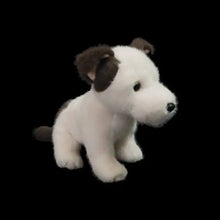 Load image into Gallery viewer, Realistic Black and White Jack Russell Terrier Stuffed Animal Plush Toy-Dog Memorial Gifts,Stuffed Animal-24cm-WHITE-6