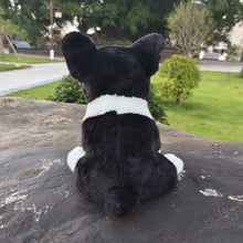 Load image into Gallery viewer, Realistic Lifelike Boston Terrier Stuffed Animal Plush Toy-Dog Memorial Gifts,Stuffed Animal-4
