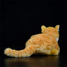 Load image into Gallery viewer, Realistic Orange Tabby Cat Stuffed Animal Plush Toy - Soft Fur Lifelike Detailing-Stuffed Animals-Cat Memorial Gifts,Cats,Orange Cat,Stuffed Animal,Tabby Cat-6