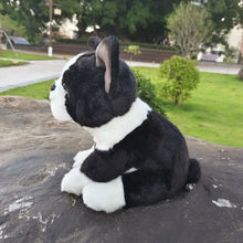 Load image into Gallery viewer, Realistic Lifelike Boston Terrier Stuffed Animal Plush Toy-Dog Memorial Gifts,Stuffed Animal-6